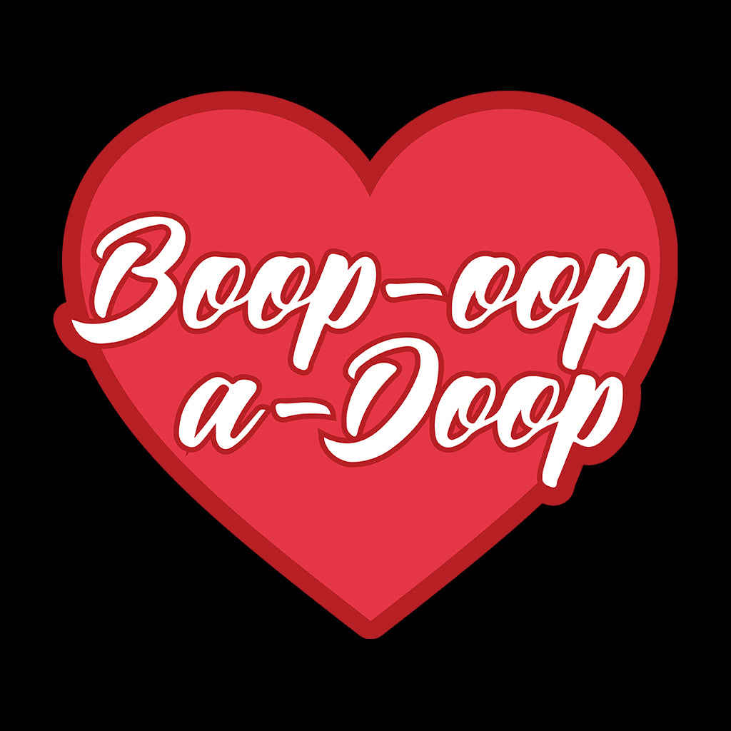 Betty Boop Boop-Oop-A-Doop Red Heart Kids Sweatshirt