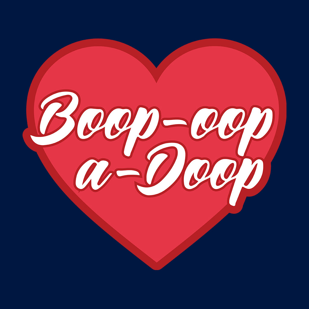 Betty Boop Boop-Oop-A-Doop Red Heart Kids Sweatshirt