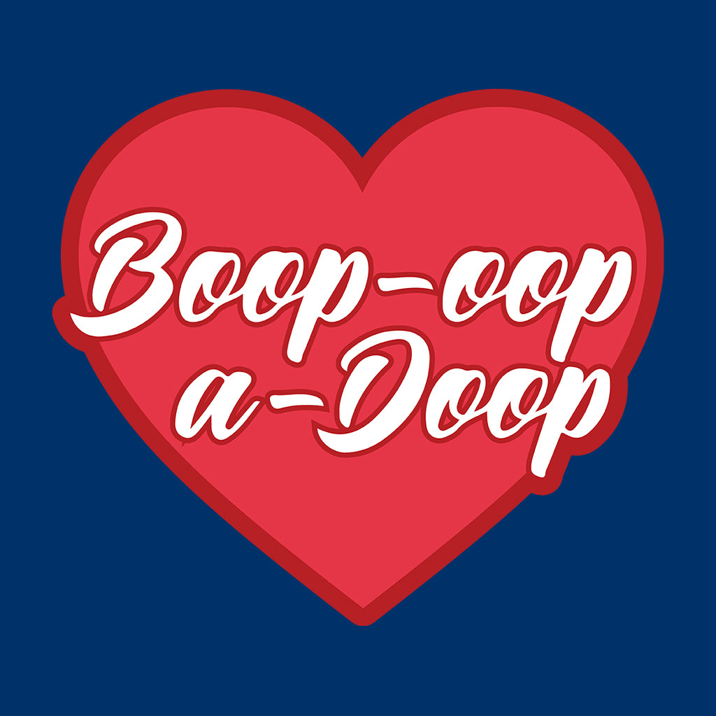 Betty Boop Boop-Oop-A-Doop Red Heart Kids Sweatshirt