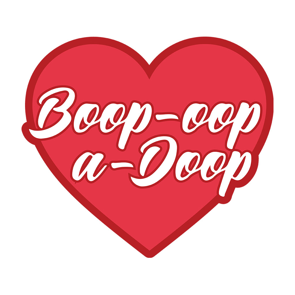 Betty Boop Boop-Oop-A-Doop Red Heart Kids Sweatshirt