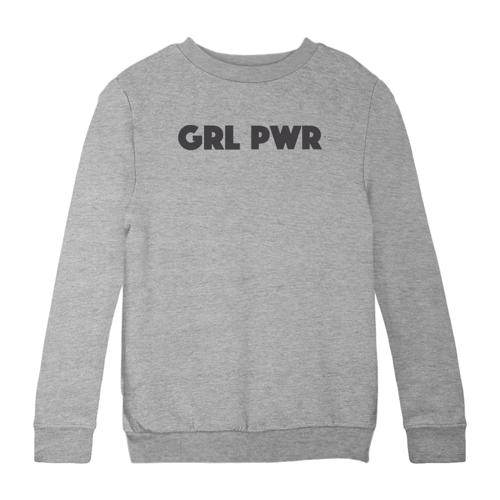 Betty Boop GRL PWR Black Bold Kids Sweatshirt