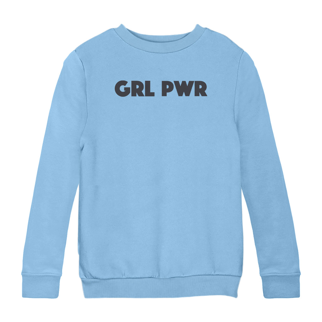 Betty Boop GRL PWR Black Bold Kids Sweatshirt