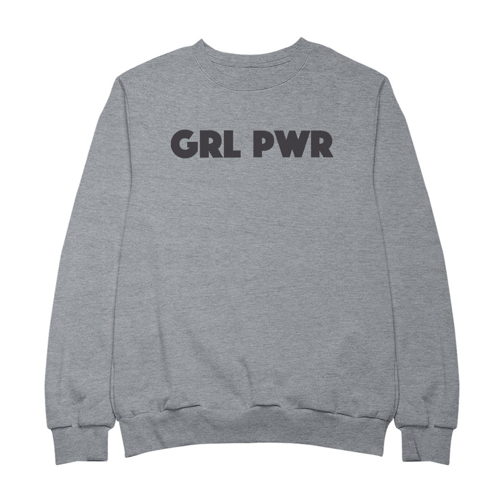 Betty Boop GRL PWR Black Bold Women's Sweatshirt