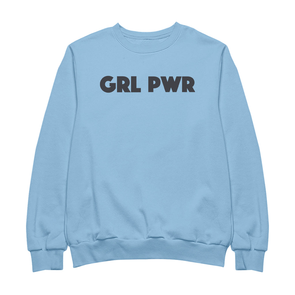 Betty Boop GRL PWR Black Bold Women's Sweatshirt