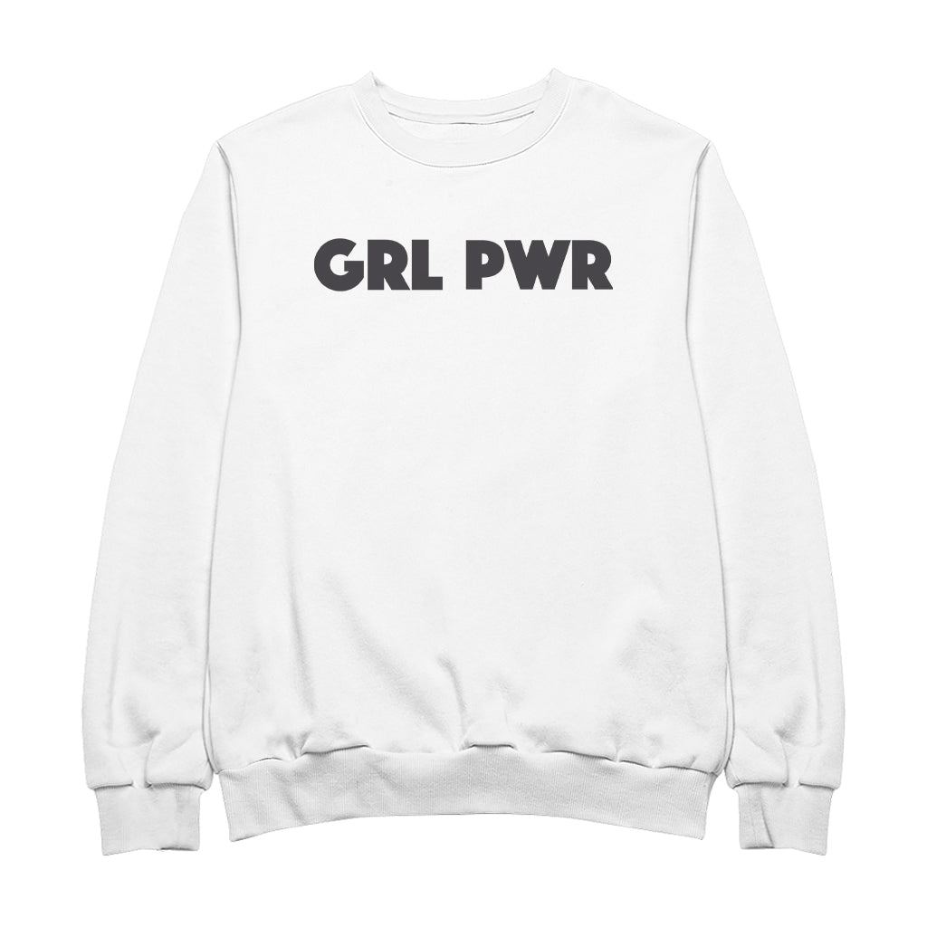 Betty Boop GRL PWR Black Bold Women's Sweatshirt