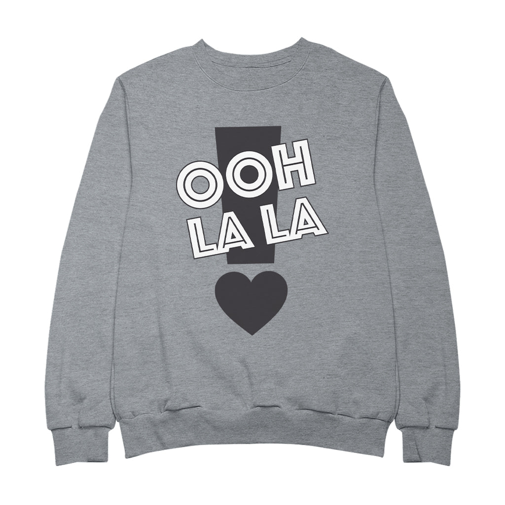 Betty Boop Ooh La La Exclamation Mark Heart Men's Sweatshirt