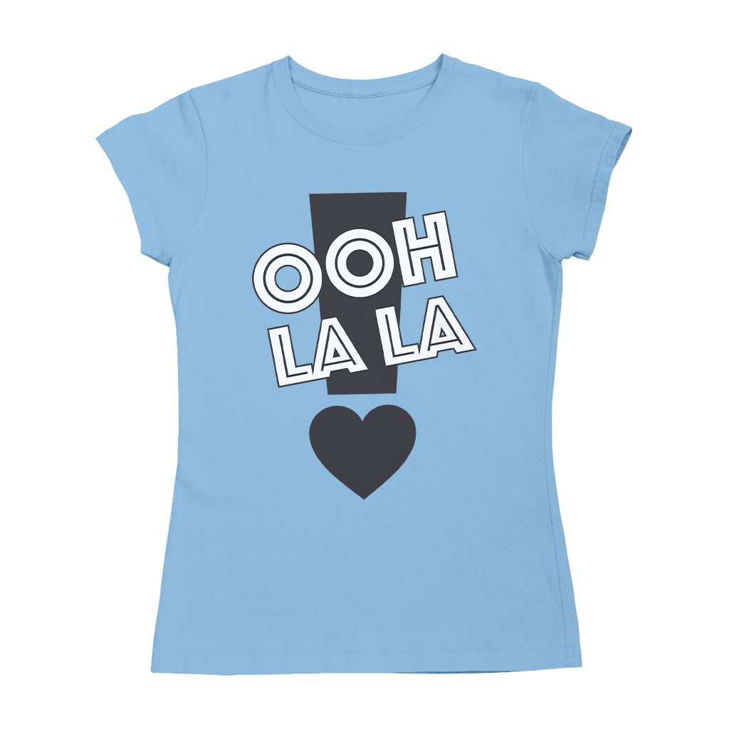 Betty Boop Ooh La La Exclamation Mark Heart Women's T-Shirt