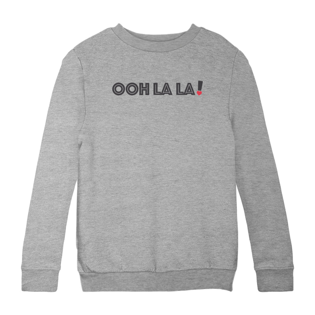 Betty Boop Ooh La La Heart Point Kids Sweatshirt