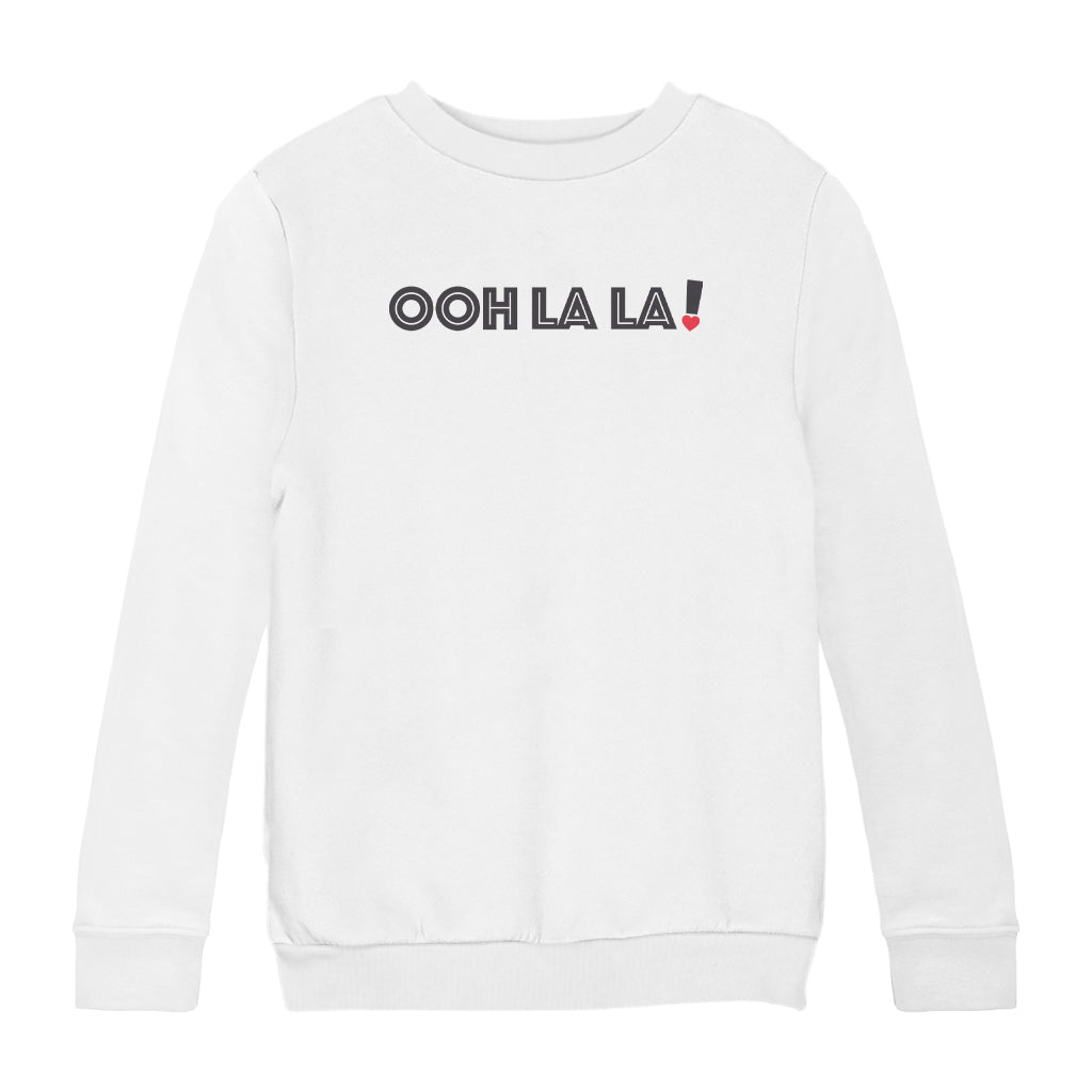 Betty Boop Ooh La La Heart Point Kids Sweatshirt