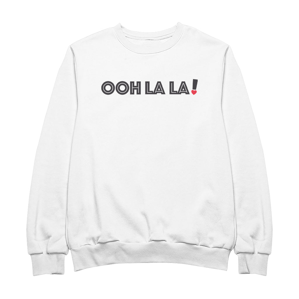 Betty Boop Ooh La La Heart Point Men's Sweatshirt