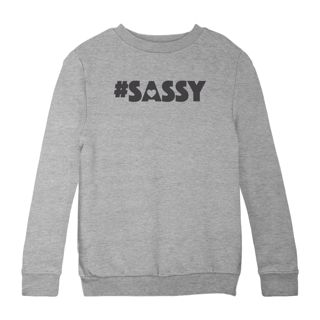 Betty Boop Sassy Black Bold Kids Sweatshirt