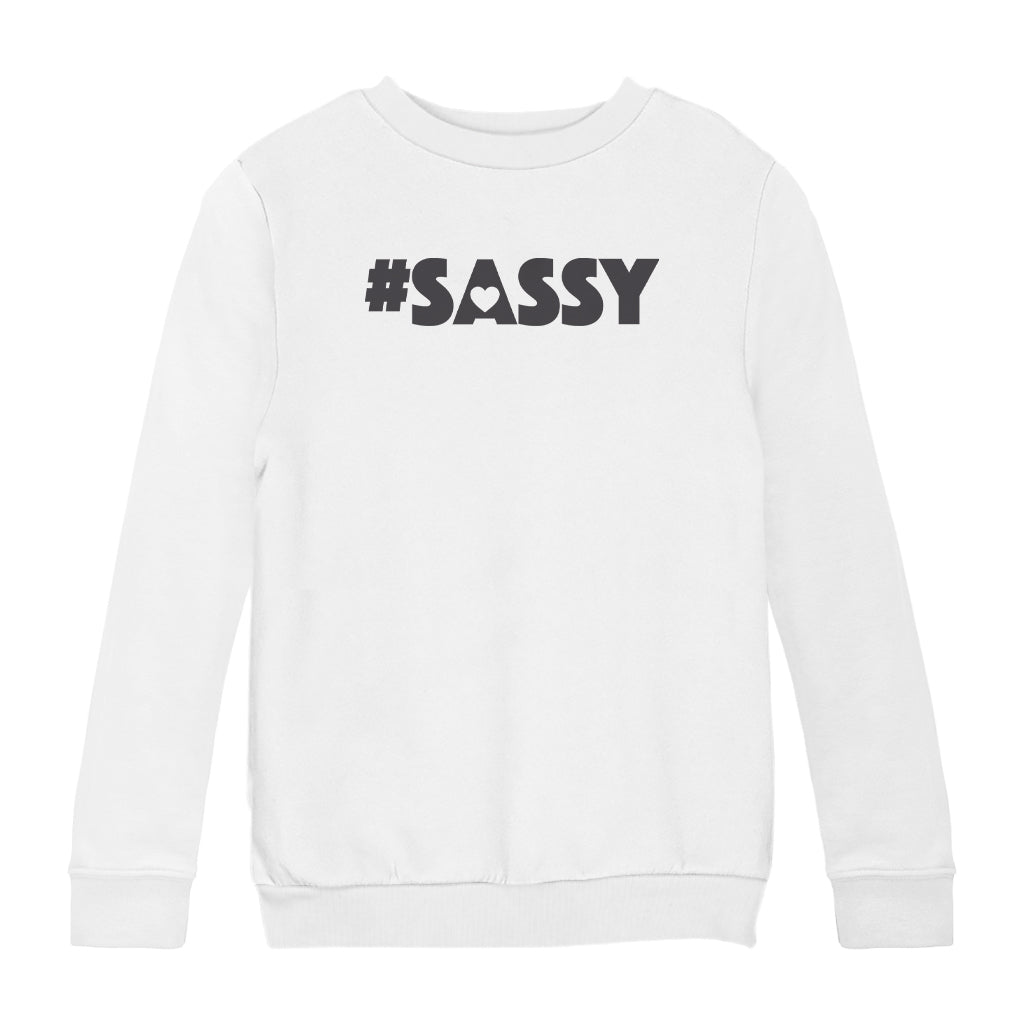Betty Boop Sassy Black Bold Kids Sweatshirt