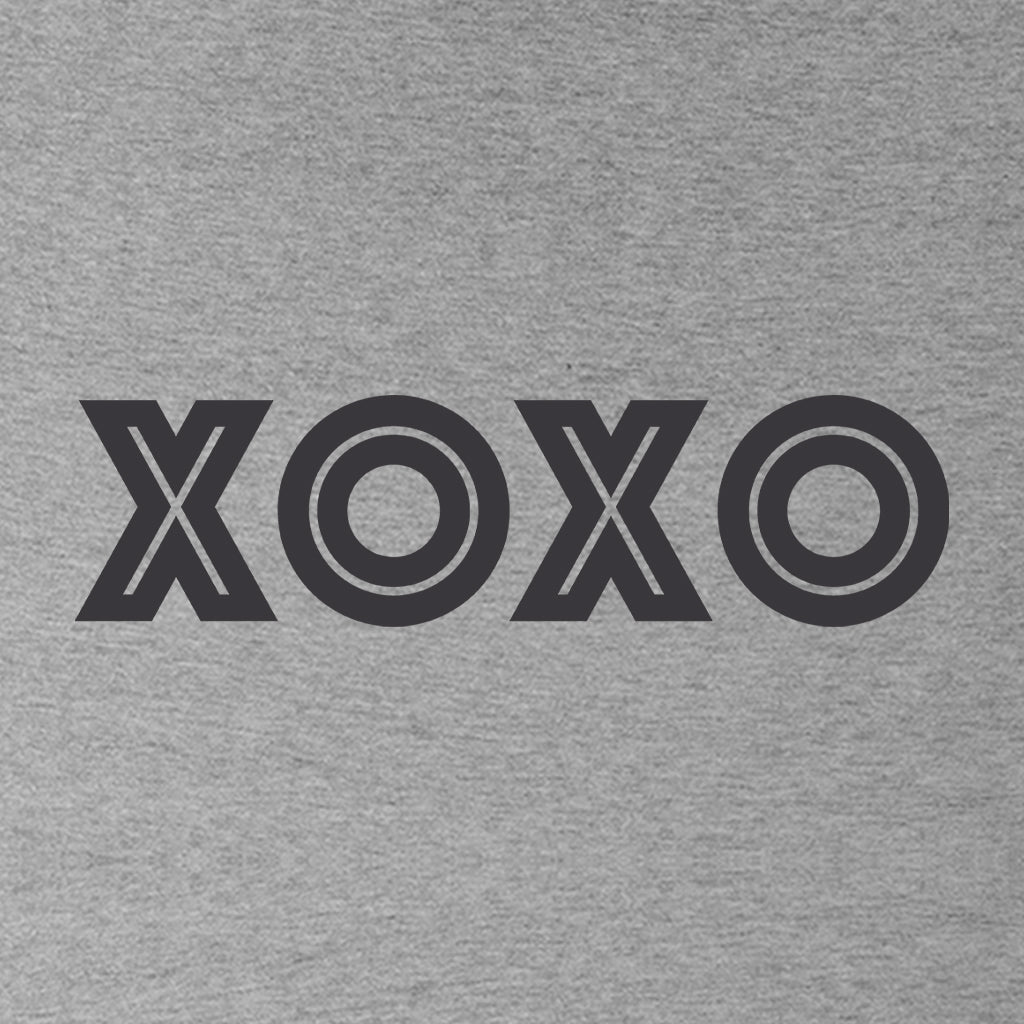 Betty Boop XOXO Bold in Black Kids Hooded Sweatshirt