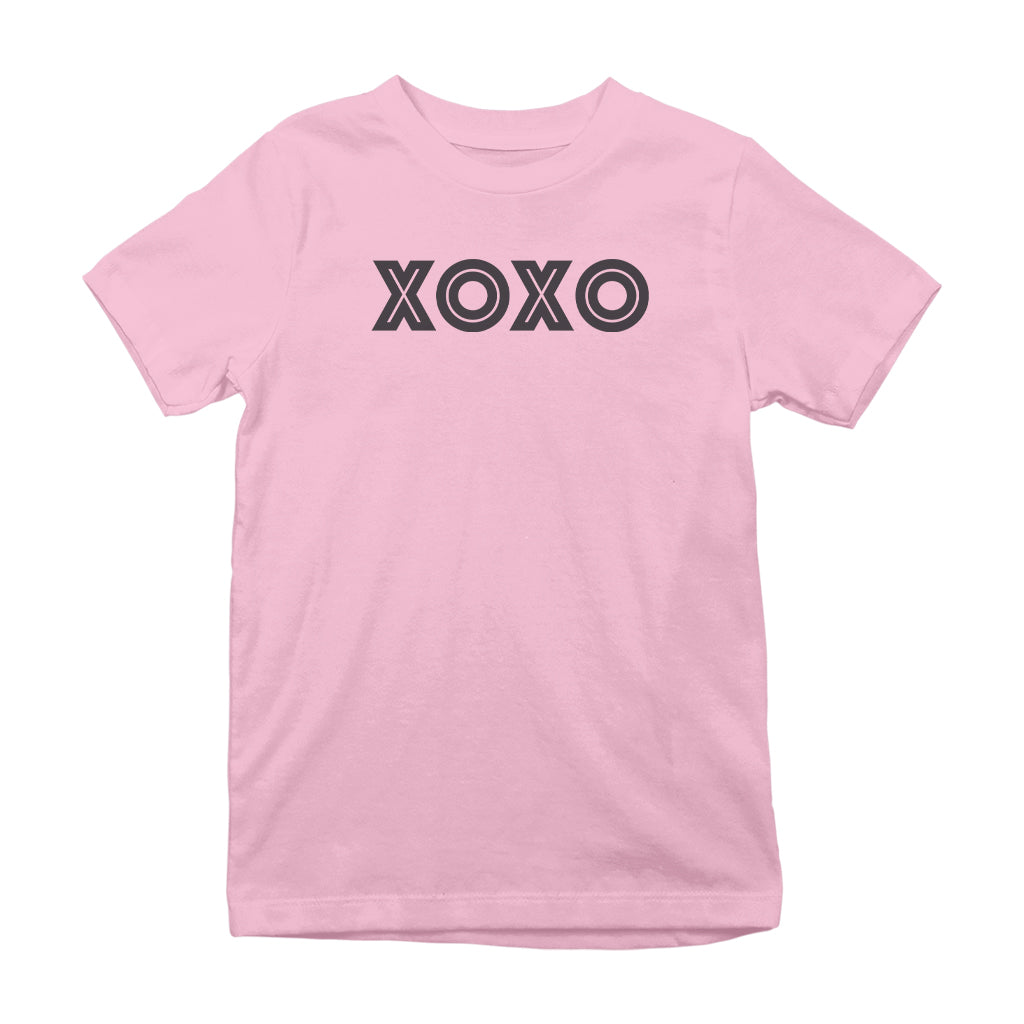 Betty Boop XOXO Bold in Black Kids T-Shirt