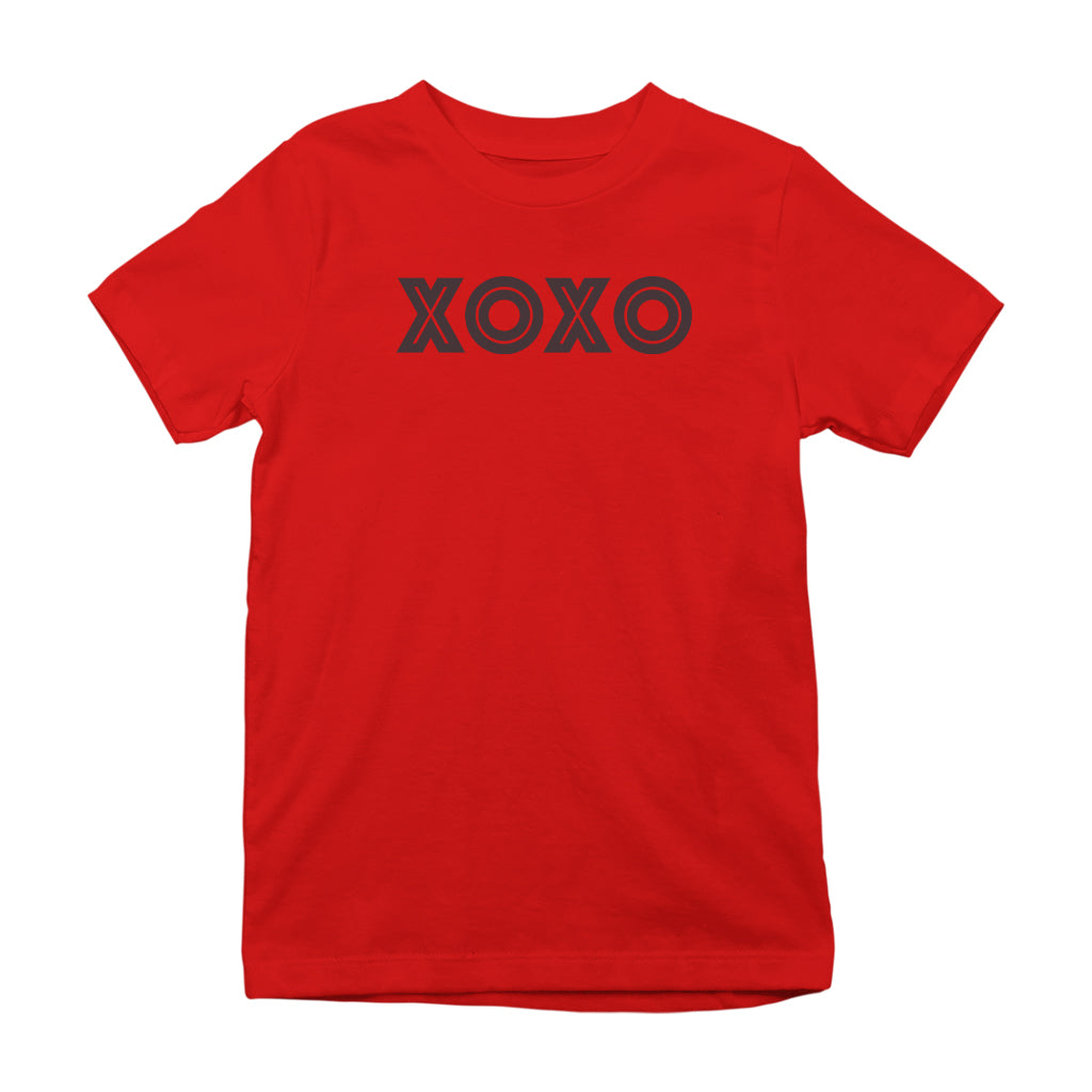 Betty Boop XOXO Bold in Black Kids T-Shirt