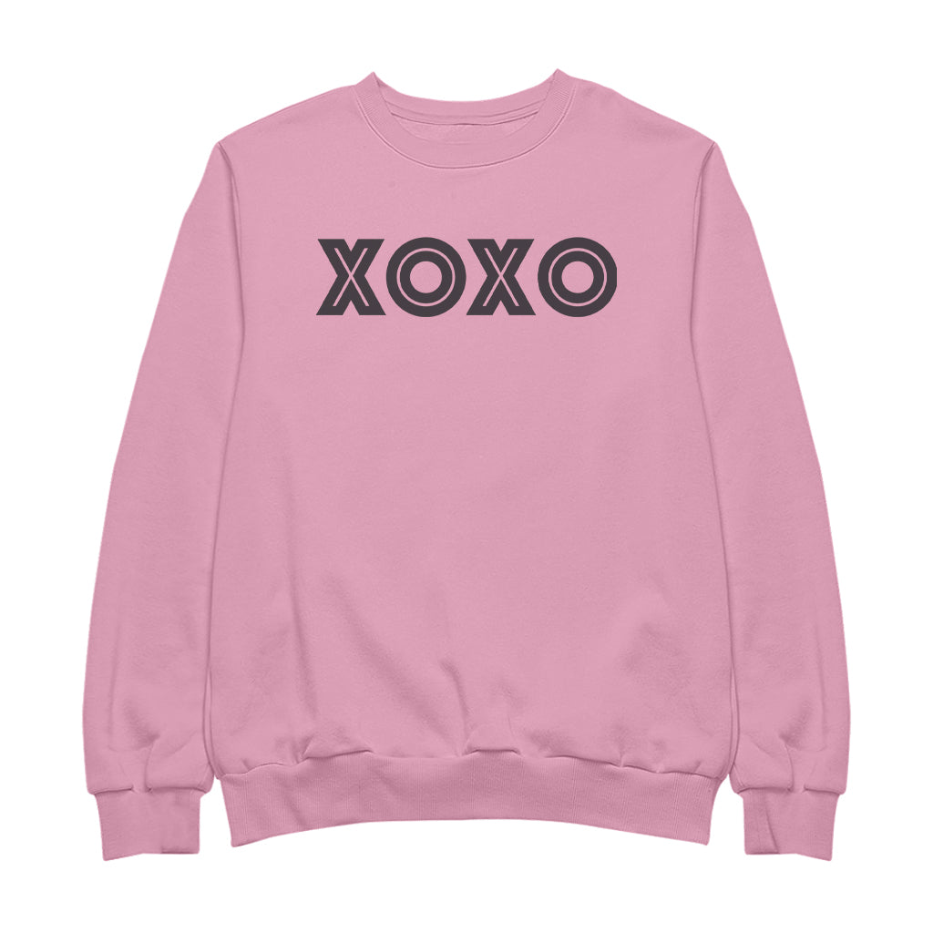 Betty Boop XOXO Bold in Black Men's Sweatshirt