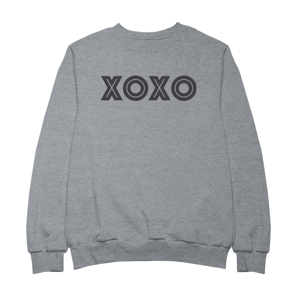 Betty Boop XOXO Bold in Black Women's Sweatshirt
