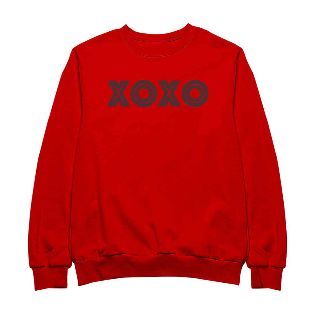 Betty Boop XOXO Bold in Black Women's Sweatshirt