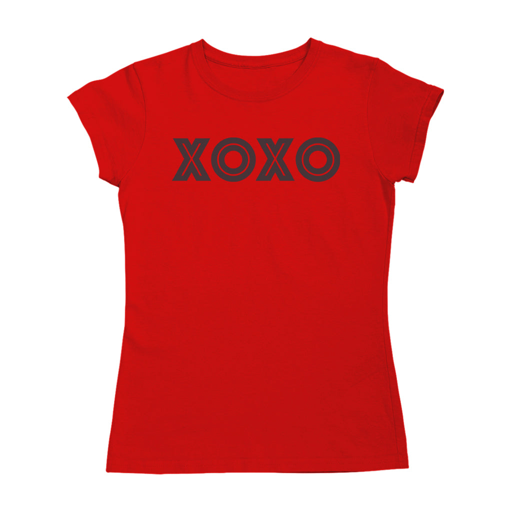 Betty Boop XOXO Bold in Black Women's T-Shirt