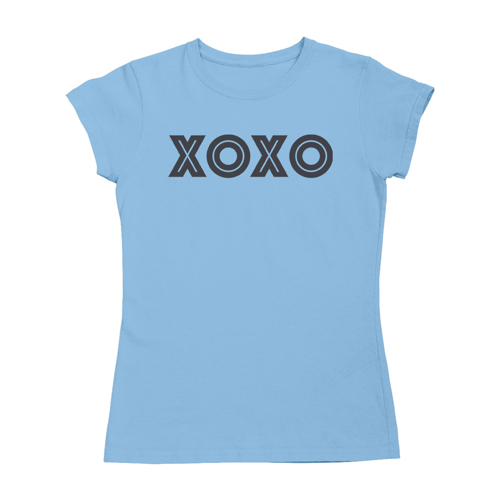 Betty Boop XOXO Bold in Black Women's T-Shirt