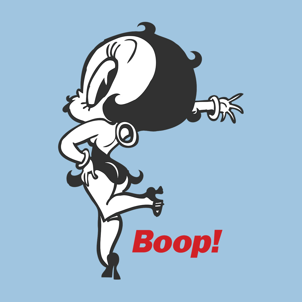 Betty Boop Boop! Leg Kickback Men's Sweatshirt
