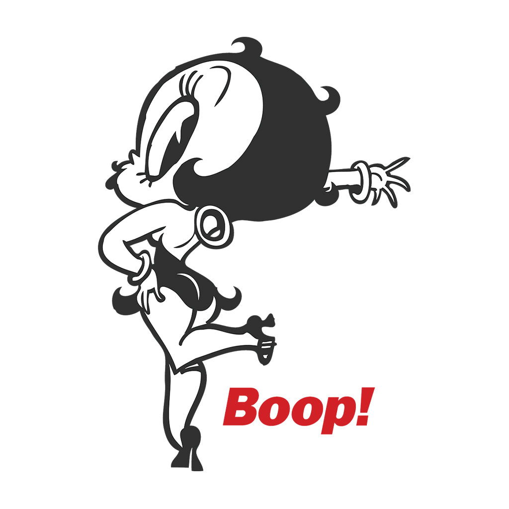 Betty Boop Boop! Leg Kickback Men's Sweatshirt