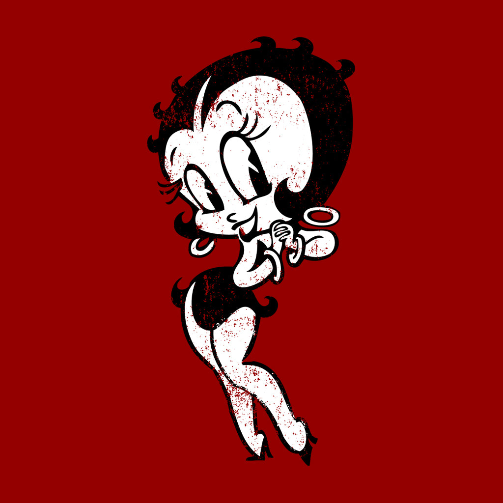 Betty Boop Hands Together Smiling Men's T-Shirt