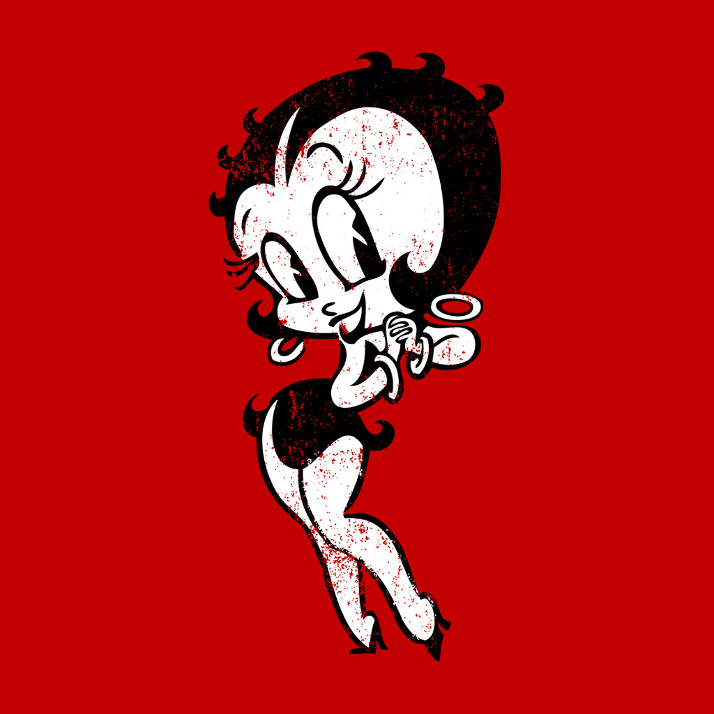 Betty Boop Hands Together Smiling Men's T-Shirt