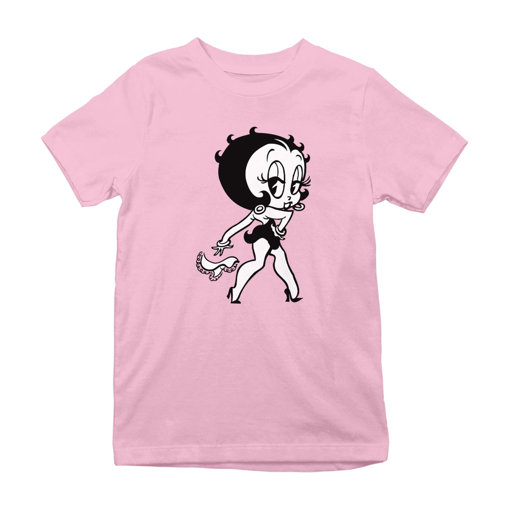 Betty Boop Handkerchief Drop Kids T-Shirt