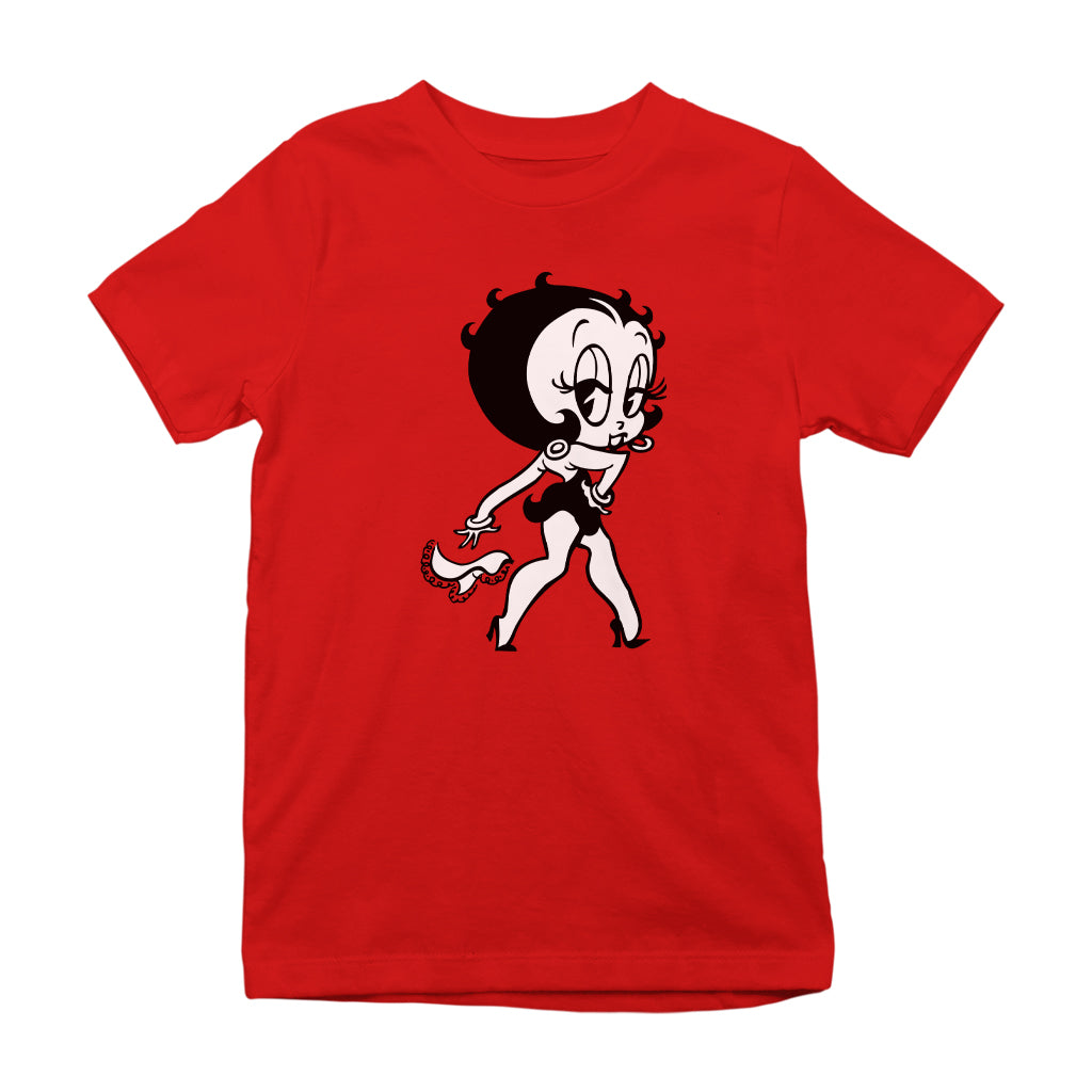 Betty Boop Handkerchief Drop Kids T-Shirt