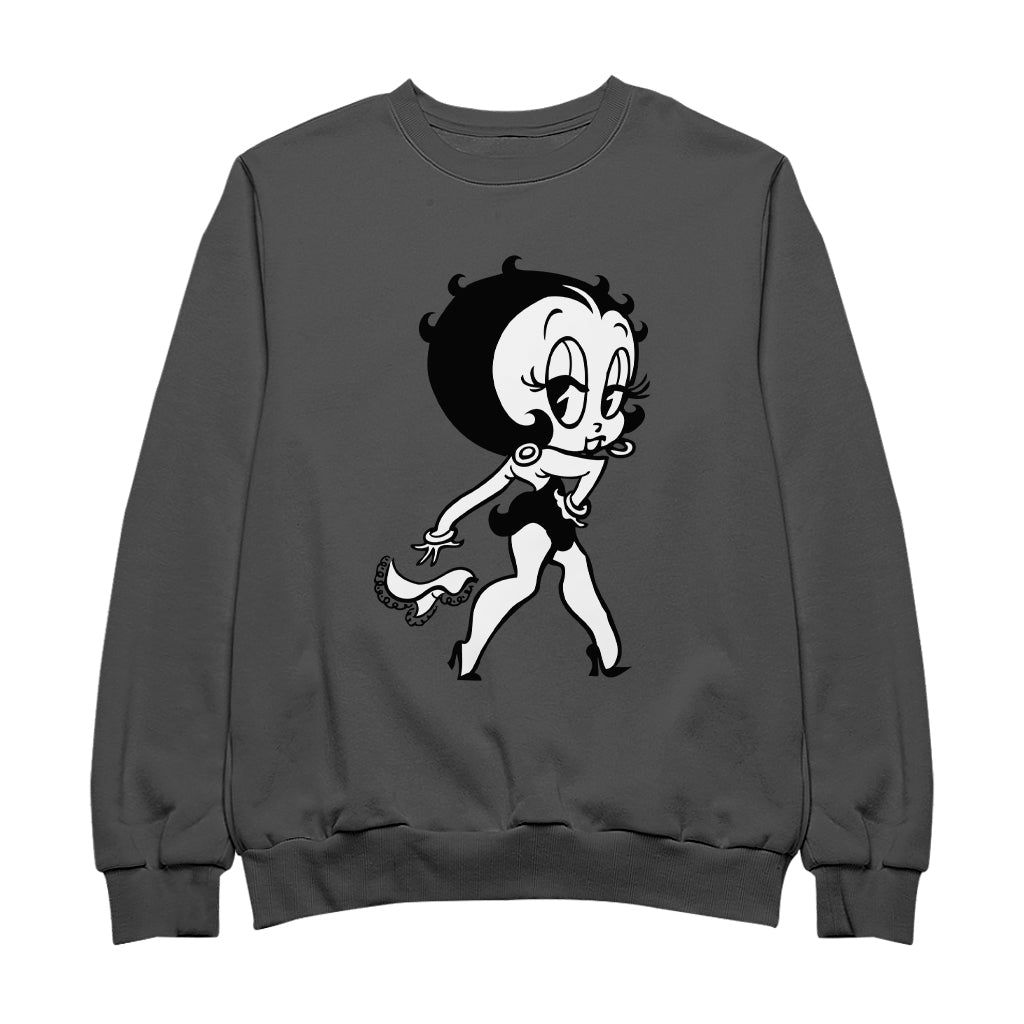 Betty Boop Handkerchief Drop Men's Sweatshirt