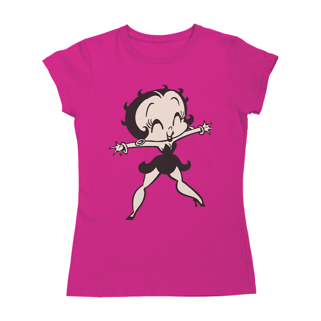 Betty Boop Standing Starfish Women's T-Shirt