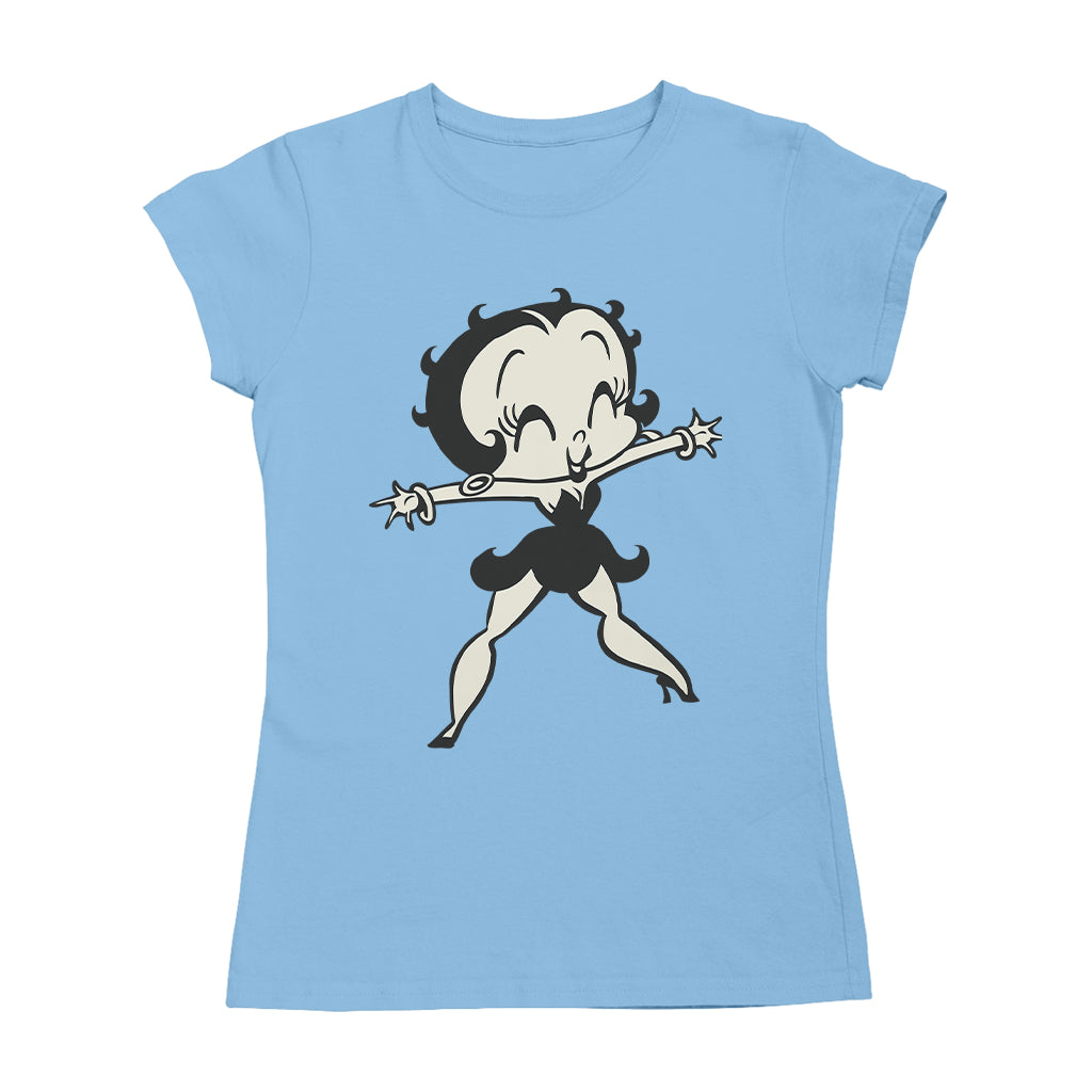 Betty Boop Standing Starfish Women's T-Shirt