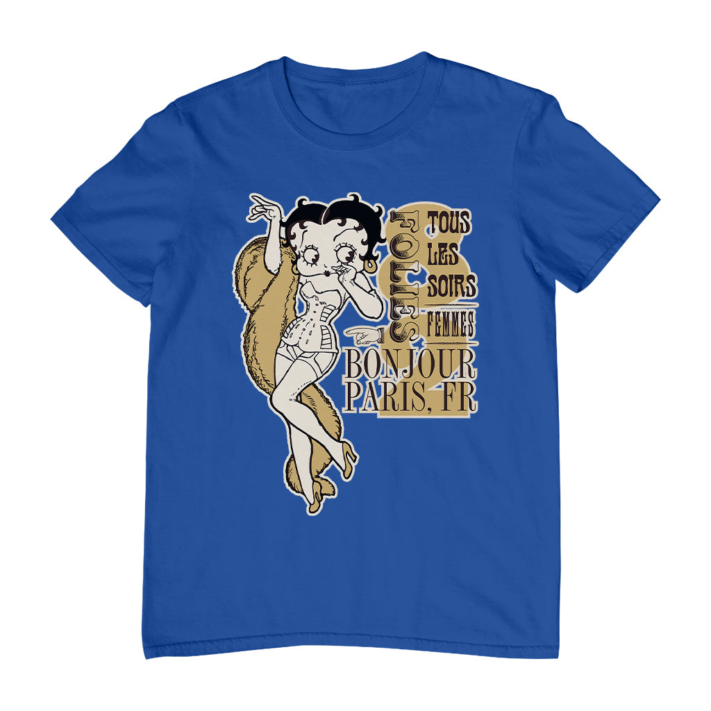 Betty Boop Bonjour Paris, FR Men's T-Shirt