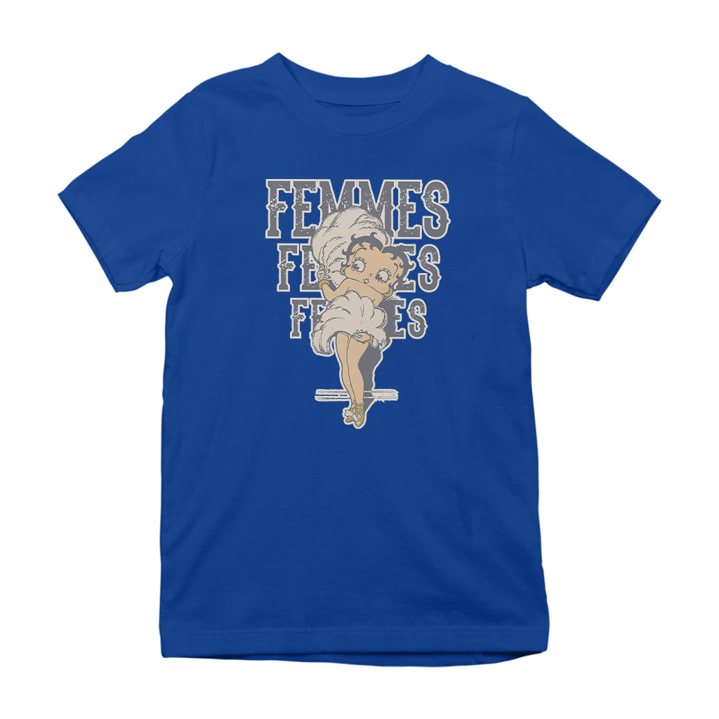 Betty Boop Femmes Fans Kids T-Shirt