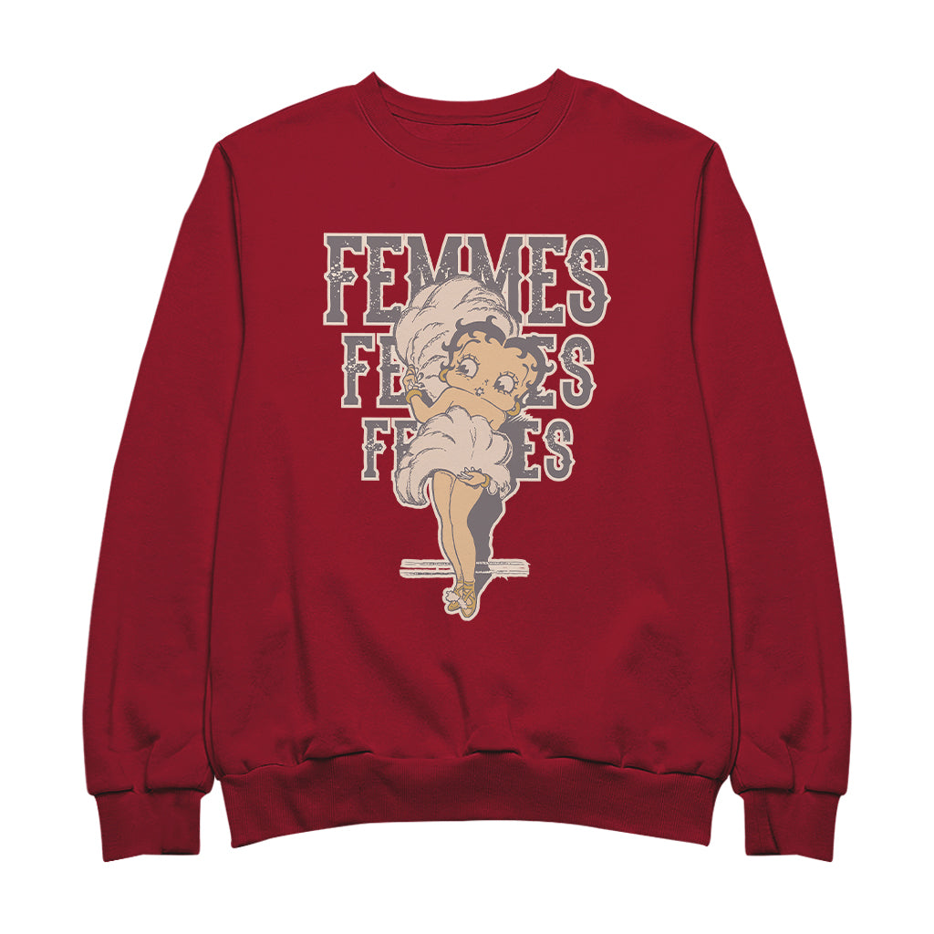 Betty Boop Femmes Fans Men's Sweatshirt
