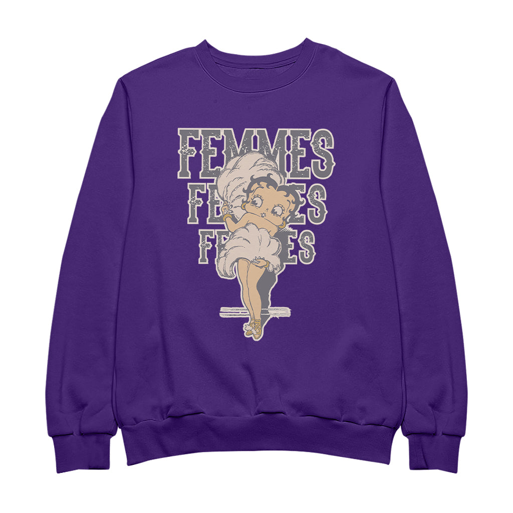 Betty Boop Femmes Fans Men's Sweatshirt