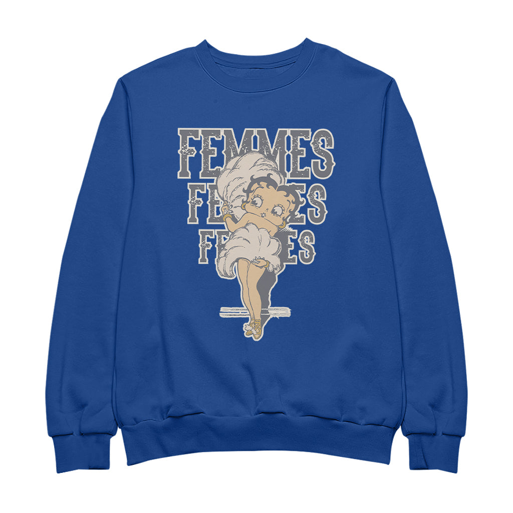 Betty Boop Femmes Fans Men's Sweatshirt