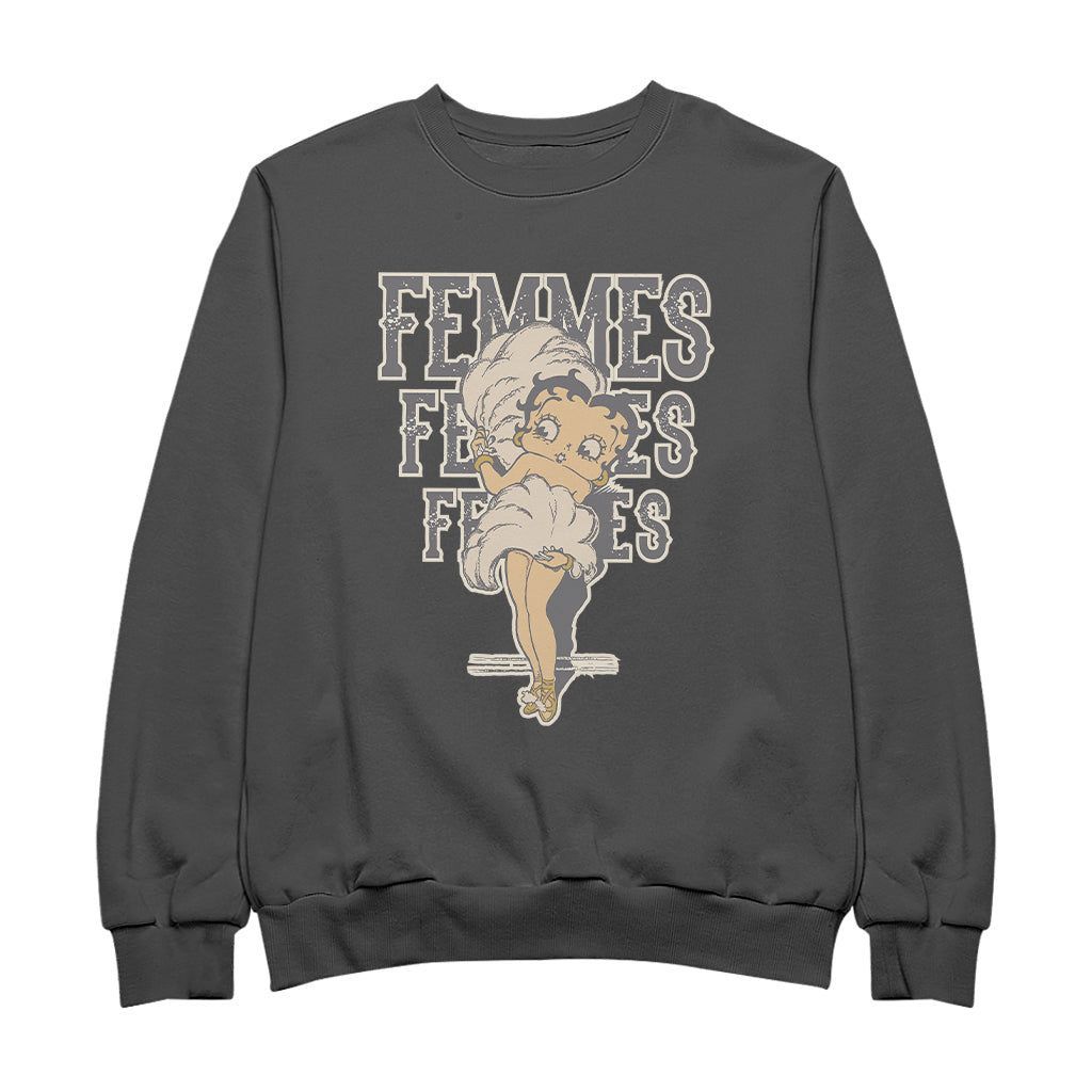 Betty Boop Femmes Fans Women's Sweatshirt