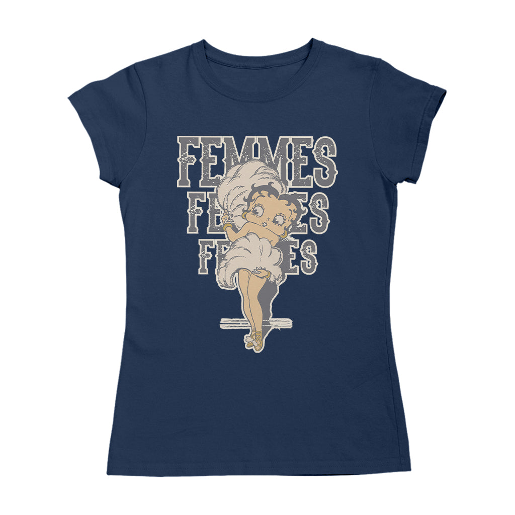 Betty Boop Femmes Fans Women's T-Shirt
