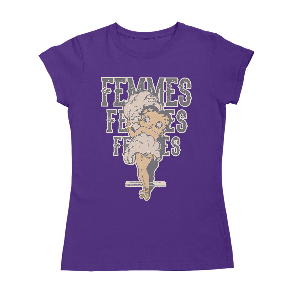 Betty Boop Femmes Fans Women's T-Shirt