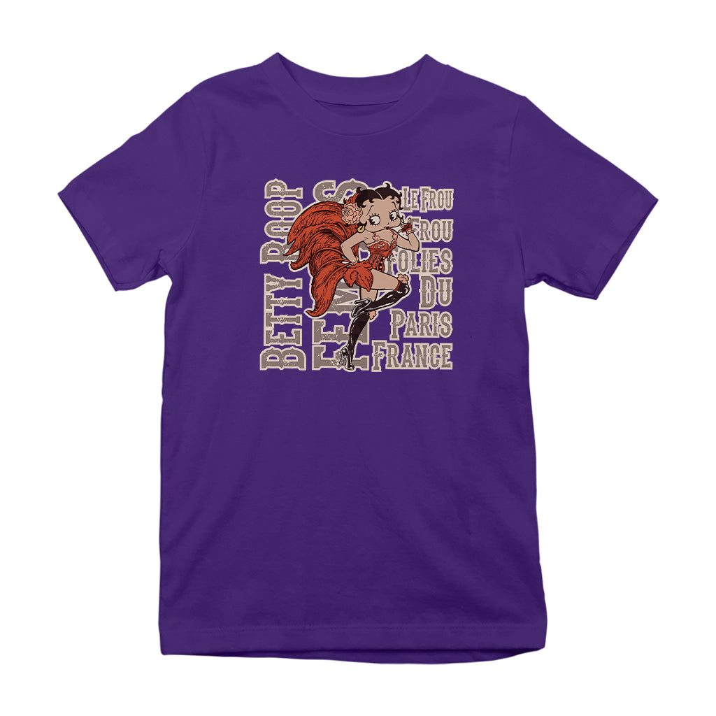 Betty Boop Femmes Kids T-Shirt