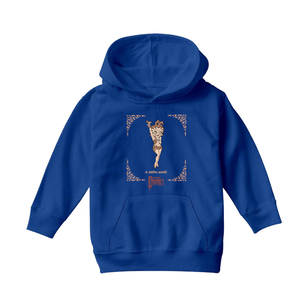 Betty Boop Betty Boop's Cabaret Kids Hooded Sweatshirt