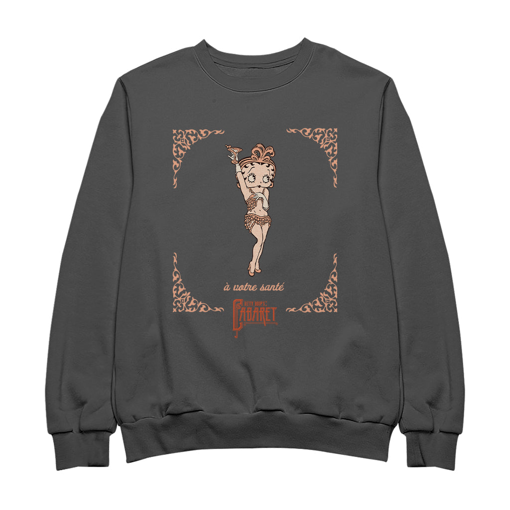 Betty Boop Betty Boop's Cabaret Men's Sweatshirt