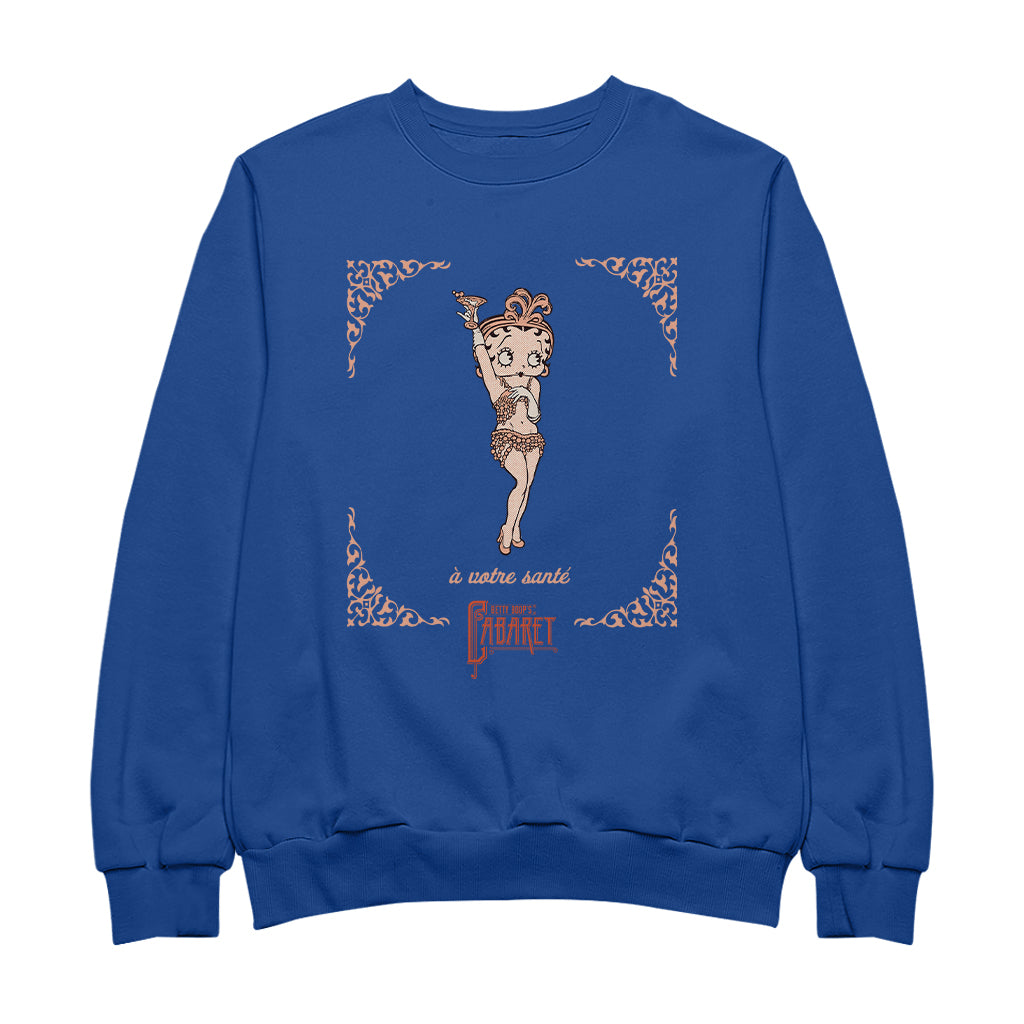Betty Boop Betty Boop's Cabaret Men's Sweatshirt