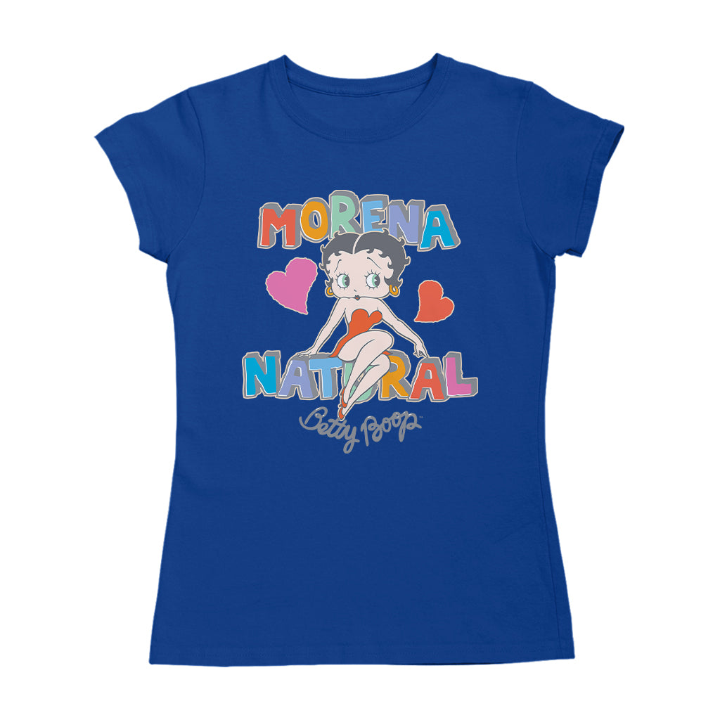 Betty Boop Morena Natural Women's T-Shirt