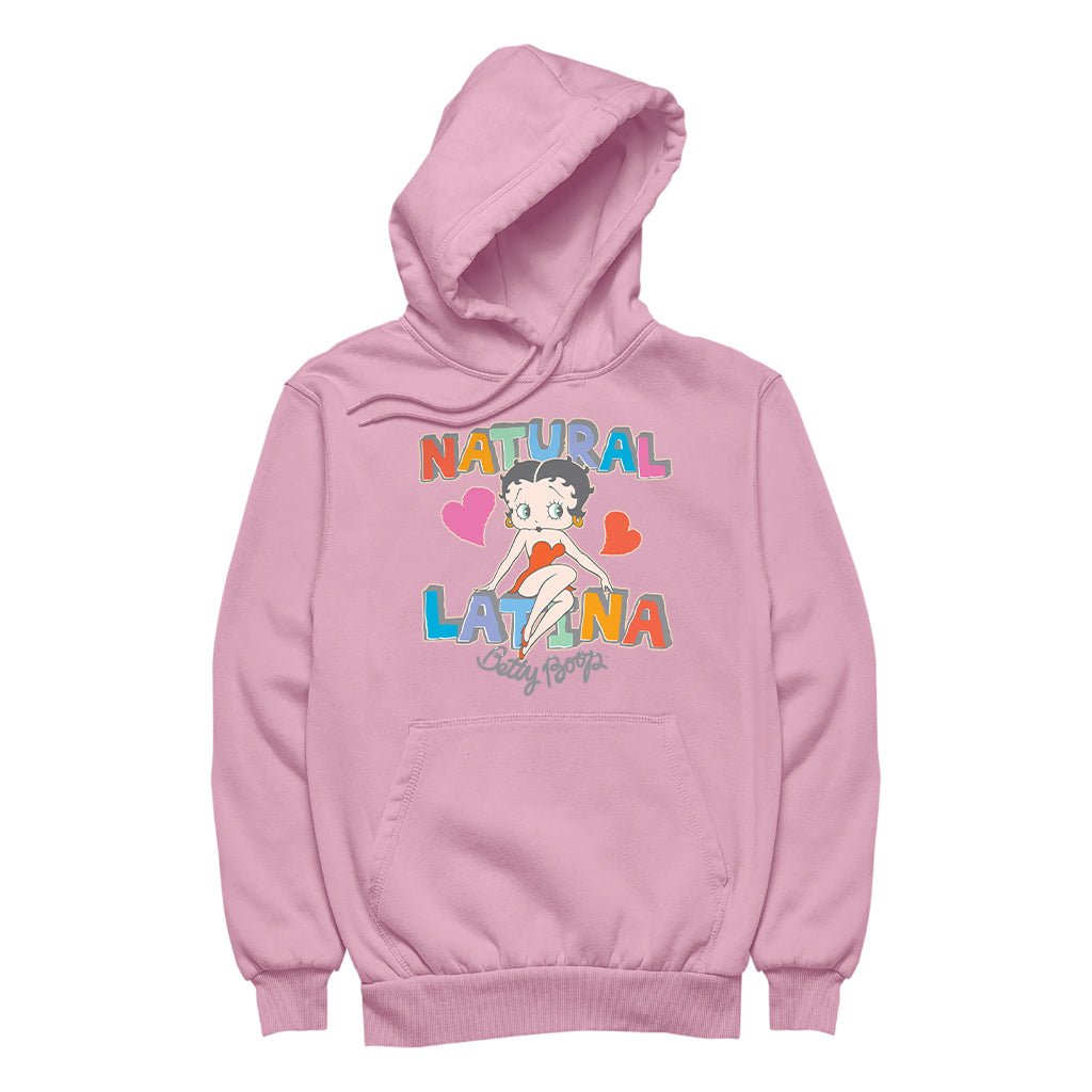 Betty Boop Natural Latina Men's Hooded Sweatshirt