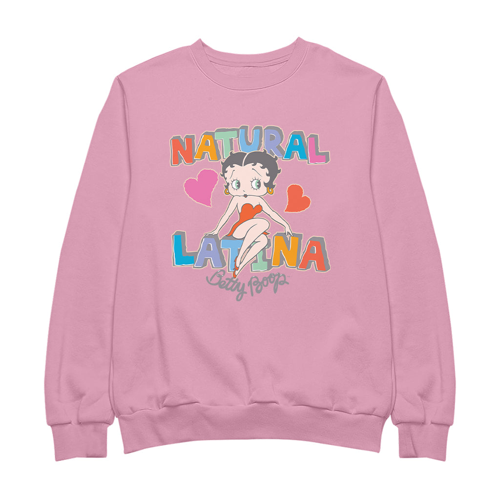 Betty Boop Natural Latina Men's Sweatshirt