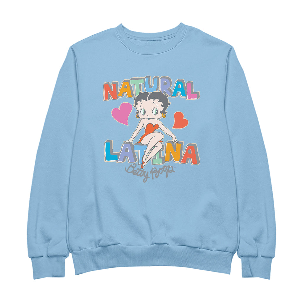 Betty Boop Natural Latina Men's Sweatshirt