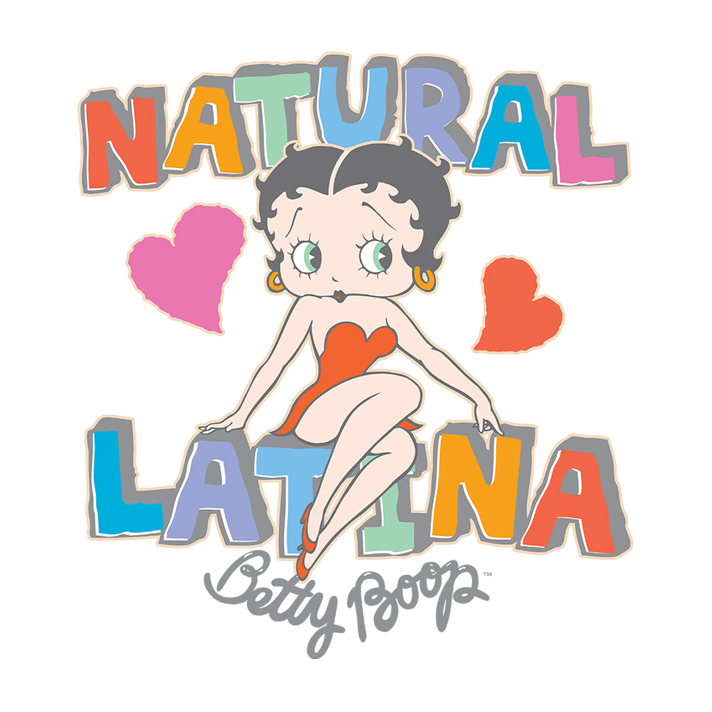 Betty Boop Natural Latina Men's Hooded Sweatshirt
